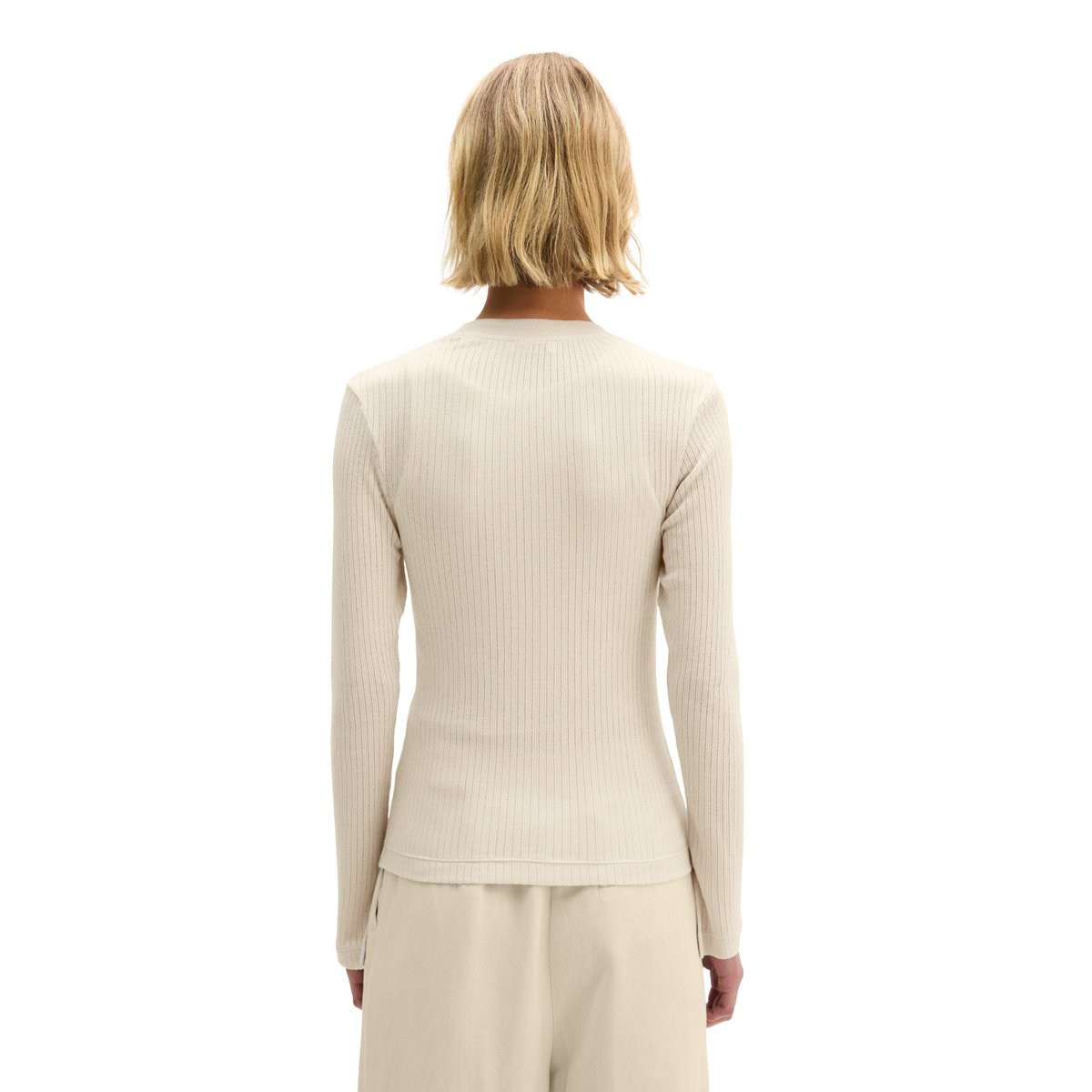 Rip-Cardigan slim en mélange de TENCEL™ modal et de coton marron gris, MARC O'POLO