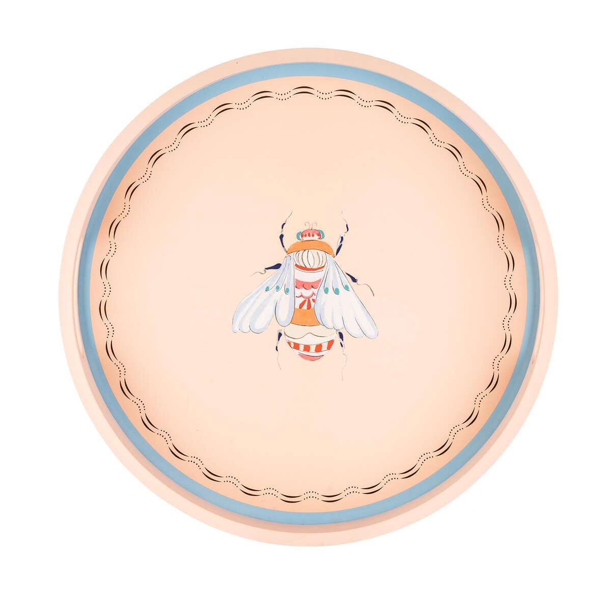 Round Bee Drinks Tray multi-coloured, YVONNE ELLEN