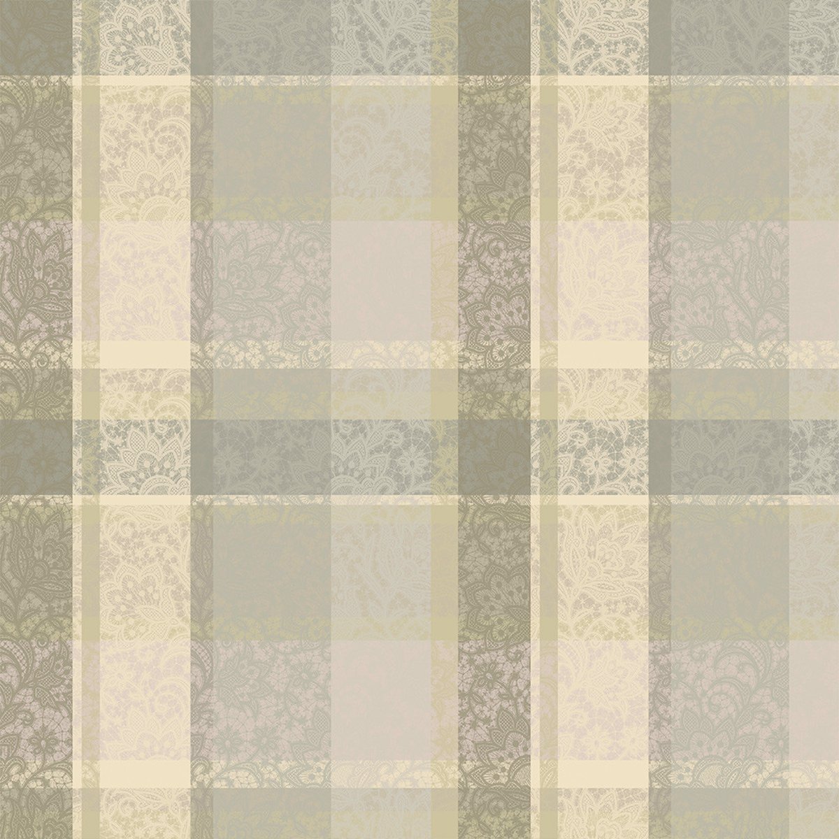 Nappe pur coton MILLE DENTELLES naturel, GARNIER-THIEBAUT