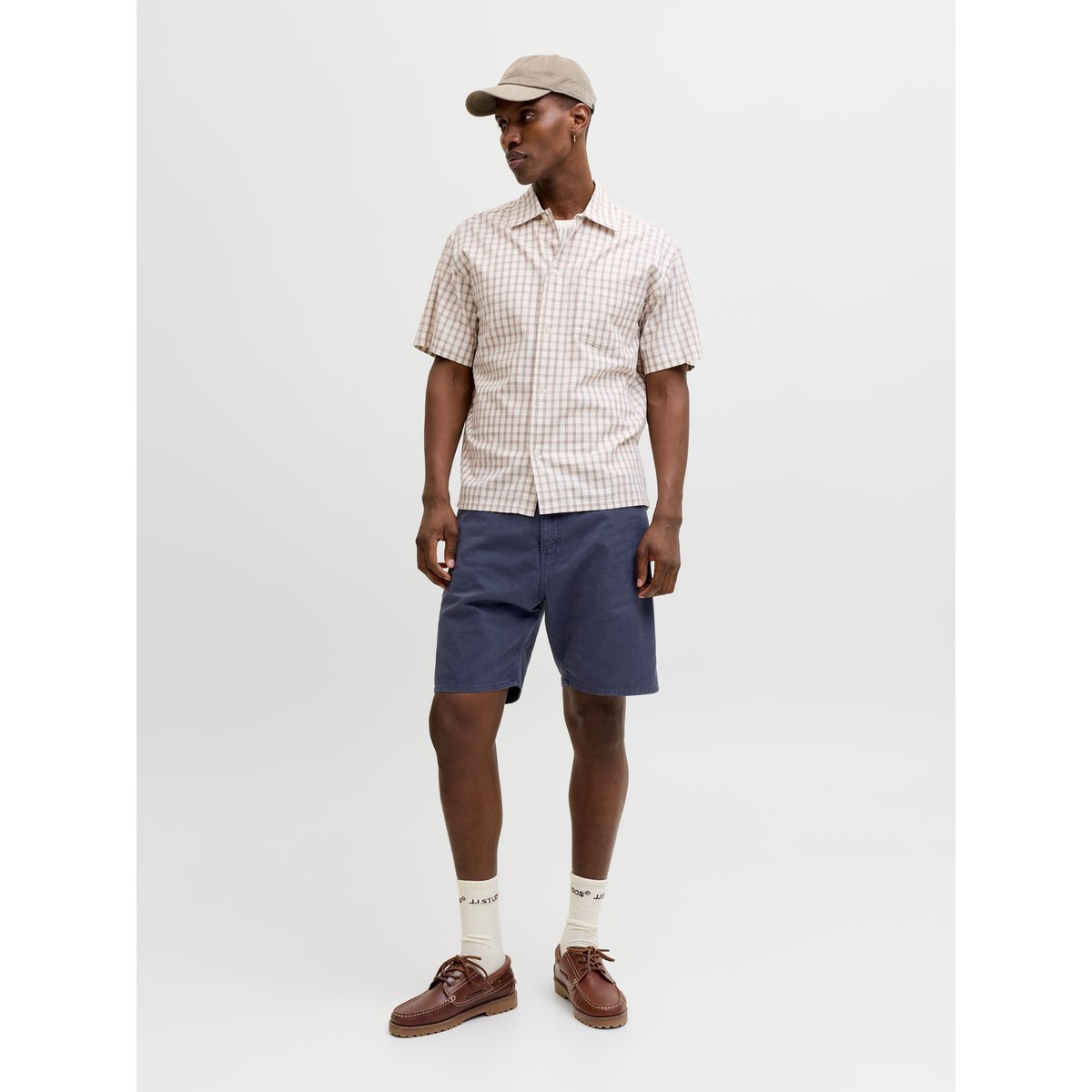 Short Ample navy blazer 1, JACK & JONES