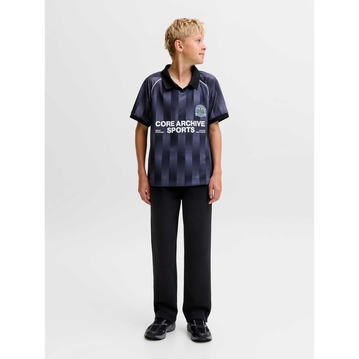 Pantalon Coupe Décontractée black 1, JACK & JONES JUNIOR
