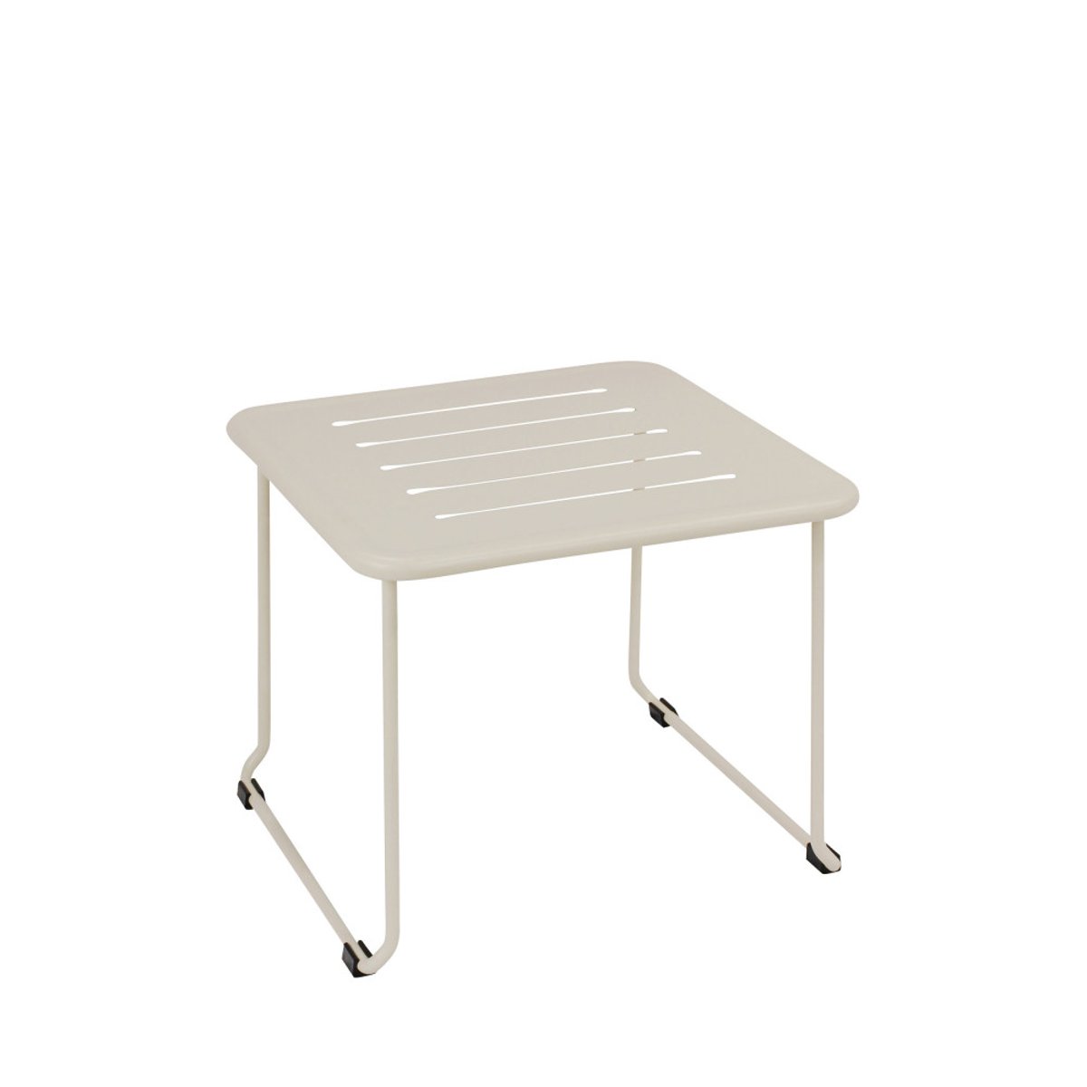 Salon de jardin 2 personnes en métal- SOLENA beige, DRAWER