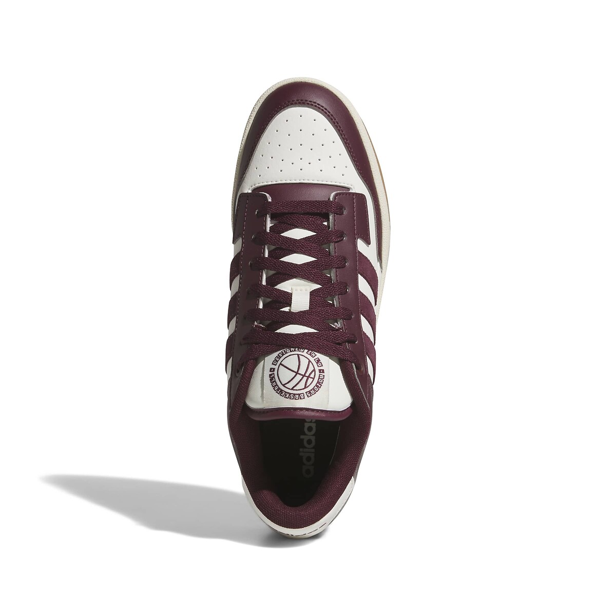 Rapid Court Low Trainers white/burgundy, ADIDAS SPORTSWEAR