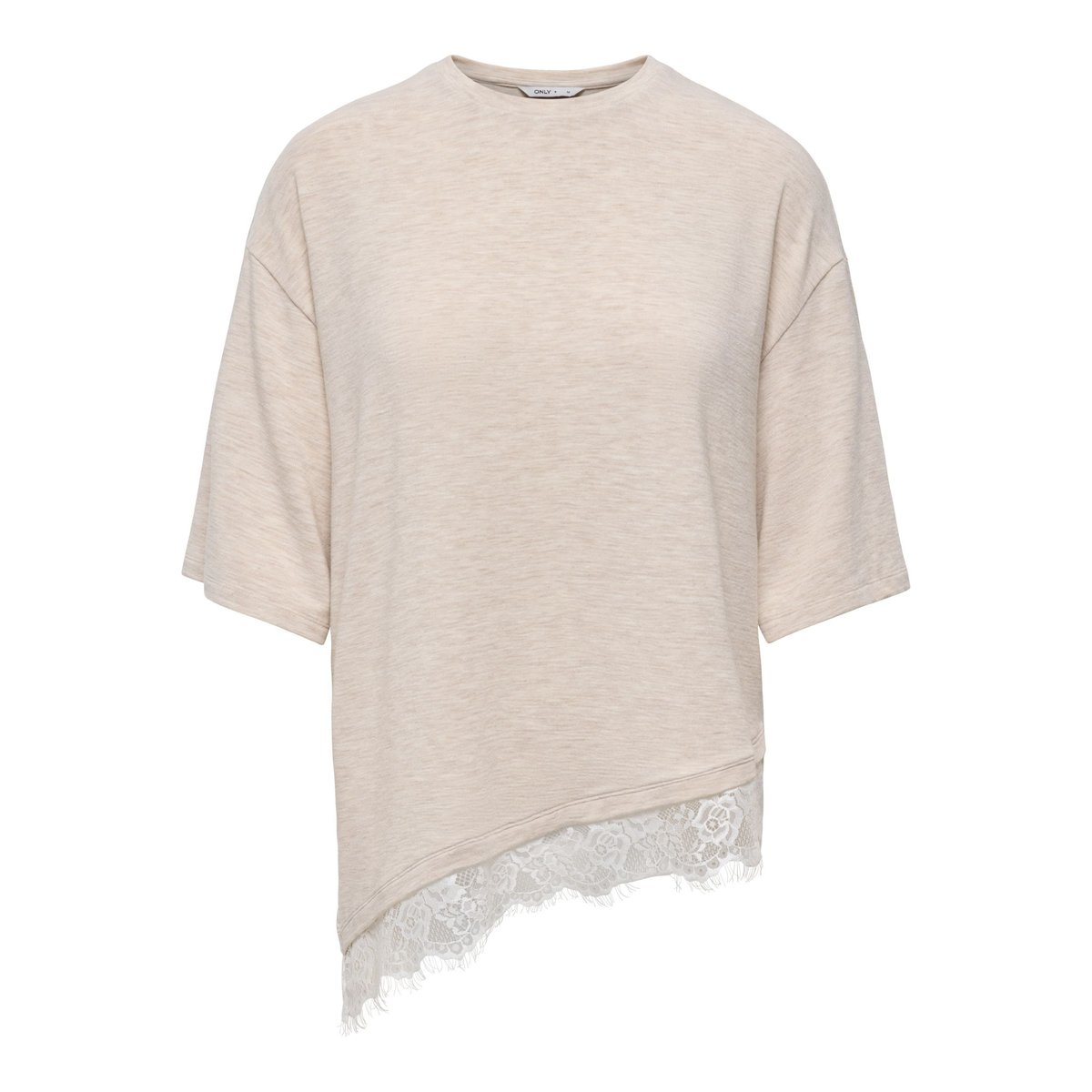 T-Shirt oatmeal, ONLY