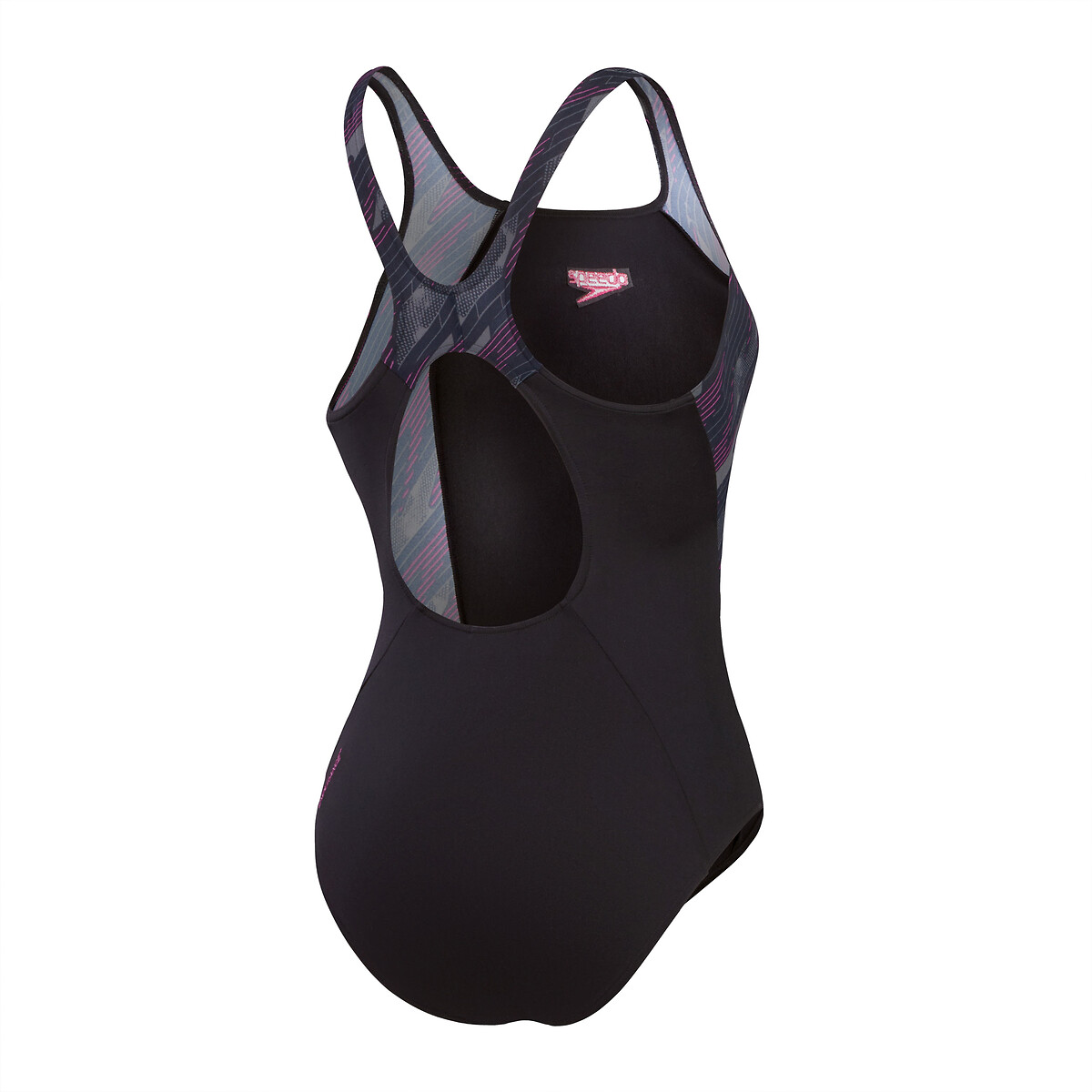 Muscleback Pool Swimsuit black/pink, SPEEDO