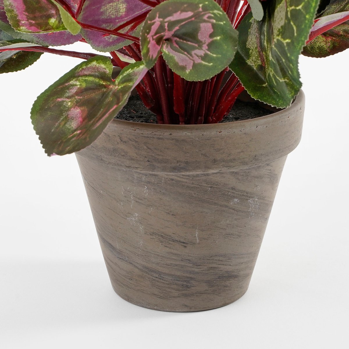 Plante artificielle CYCLAMEN rose foncé, MICA DECORATIONS
