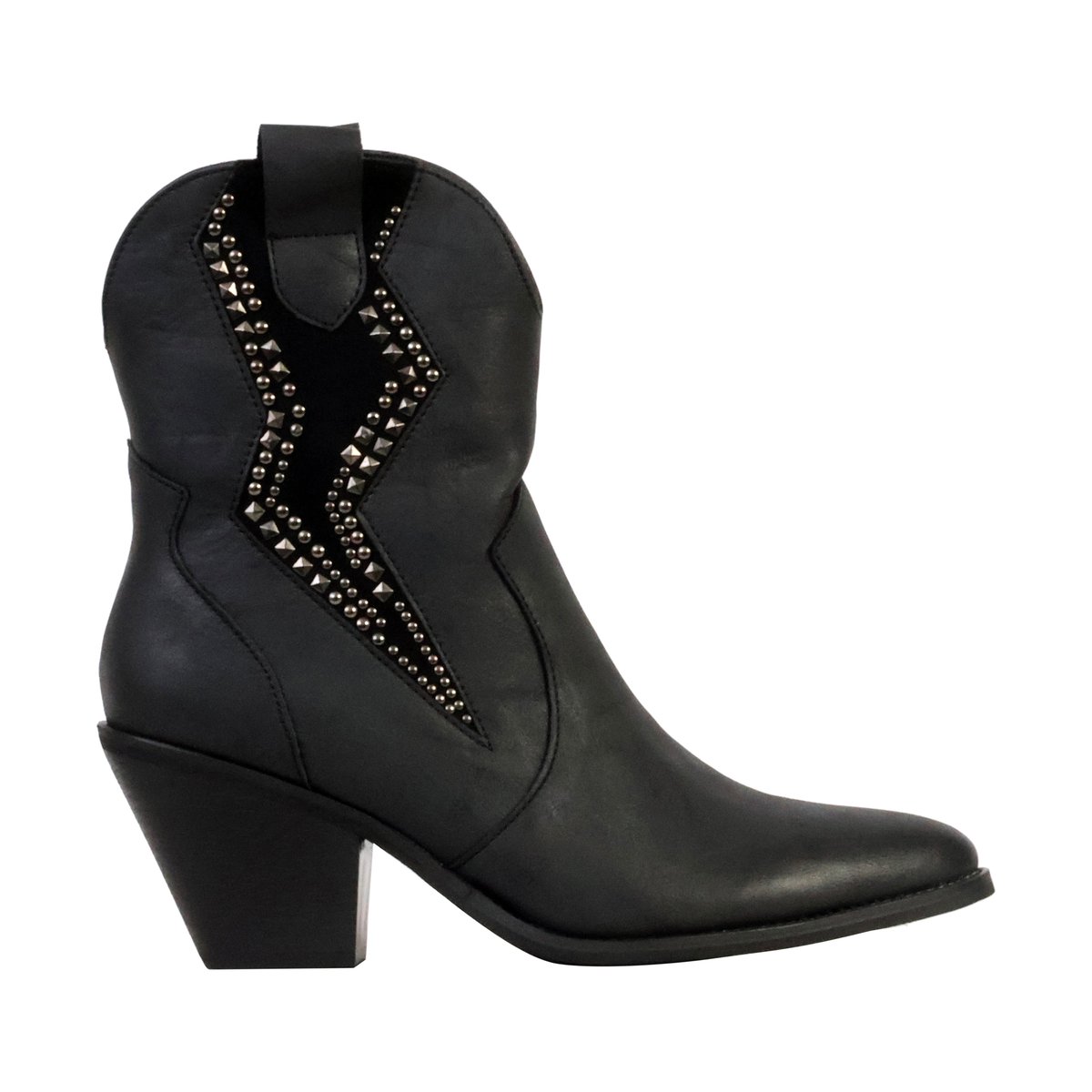 Bottines à Zip noir, ENZA NUCCI