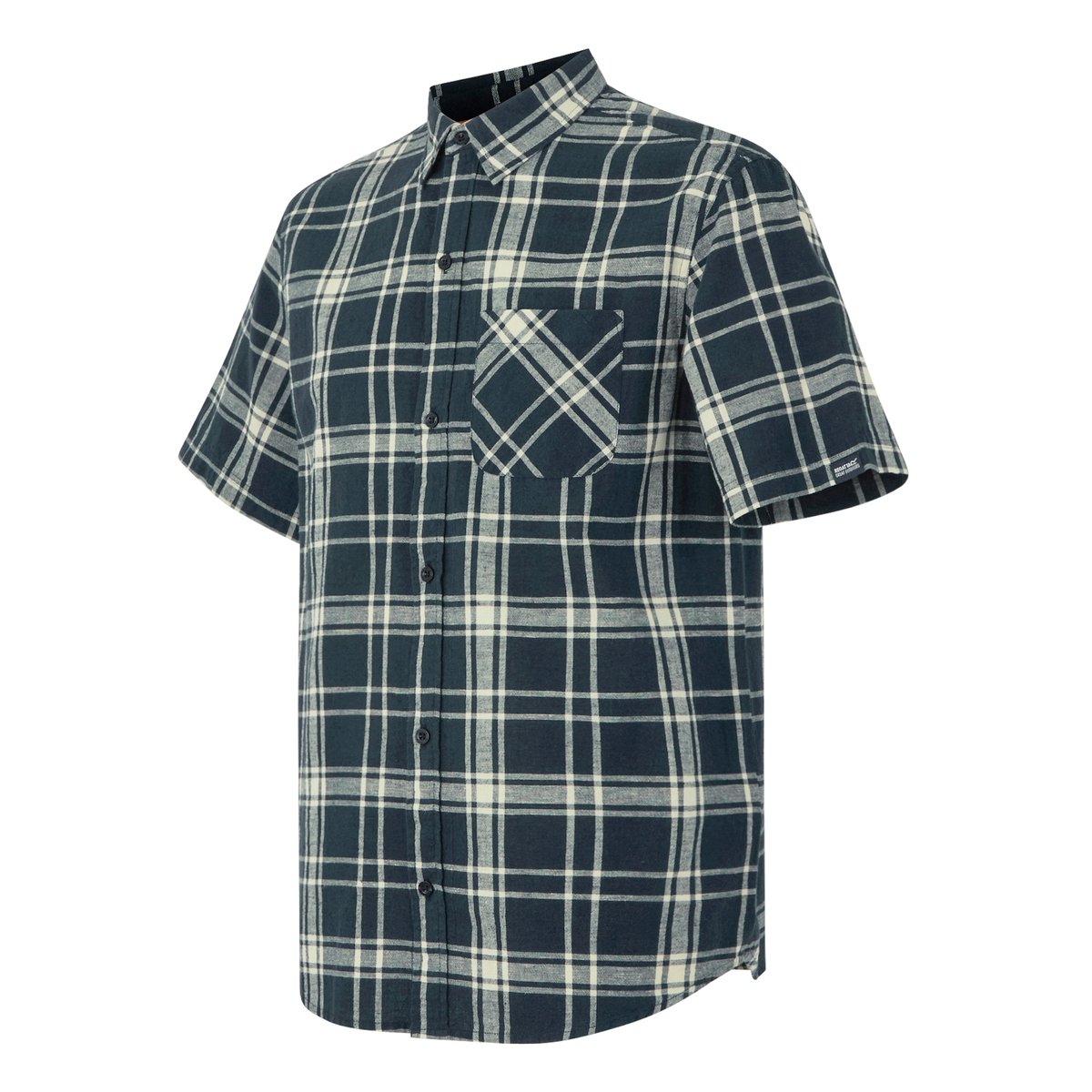 Chemise manches courtes LORAN bleu marine, REGATTA