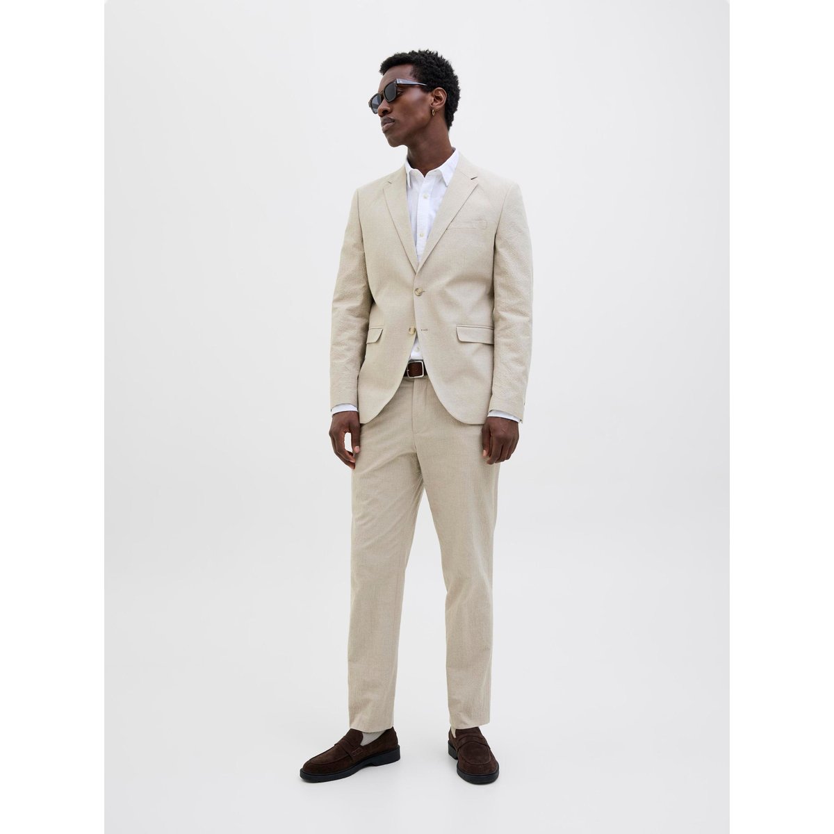 Pantalon Habillé grise - silver lining 1, JACK & JONES