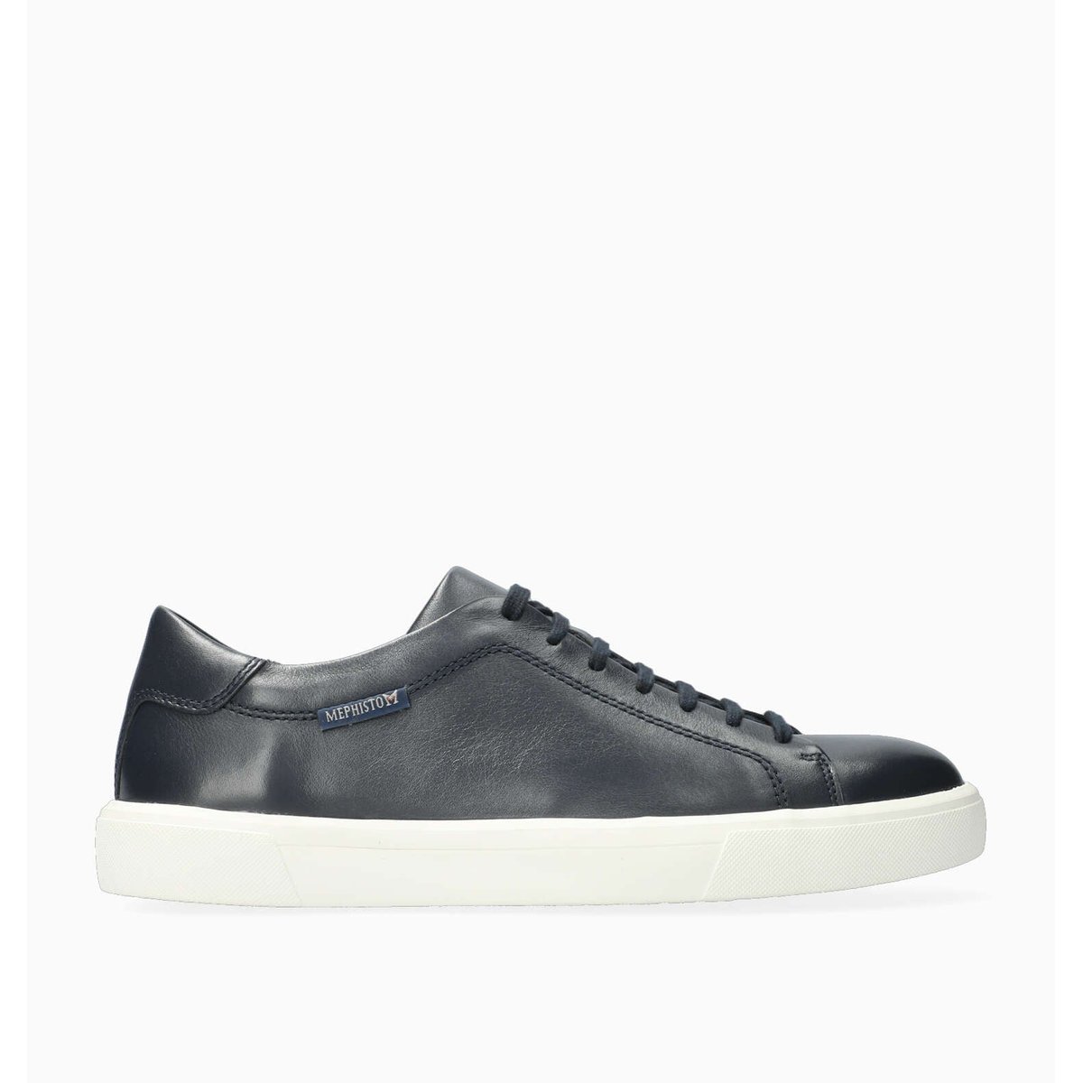 Baskets en cuir CRISTIANO bleu p5133950, MEPHISTO