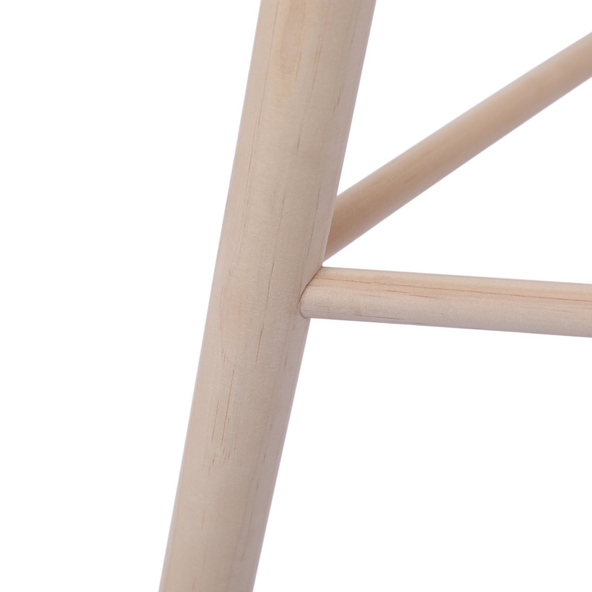 Tabouret, pin massif, ITAMI bois naturel, NORDLYS
