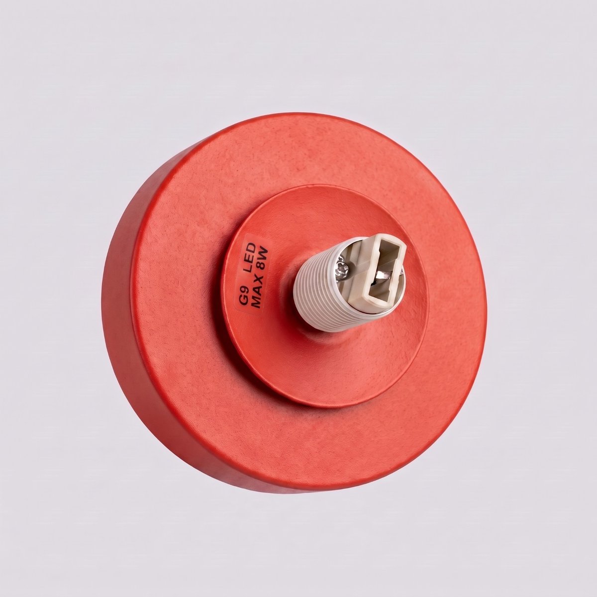 Applique murale Rouge G9 1 Yoli rouge, EDEN