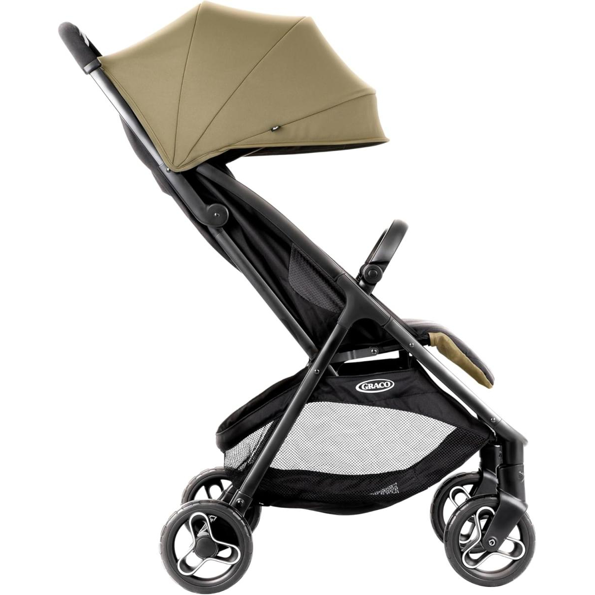 Myavo Poussette noir - clover couleur unique, GRACO