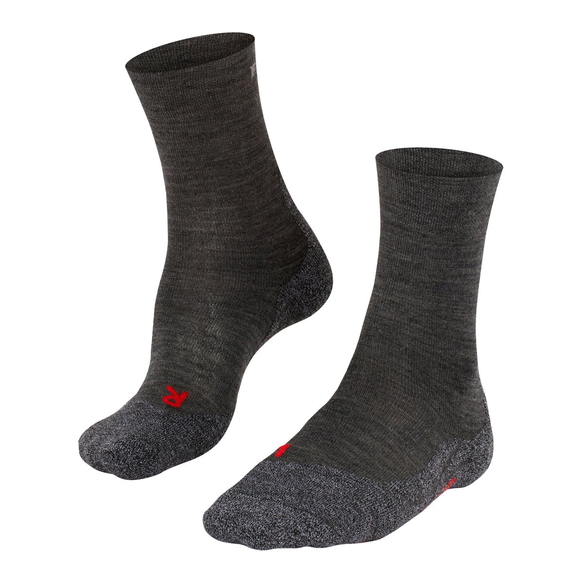 Chaussettes TK2 Explore Sensitive gris chiné, FALKE