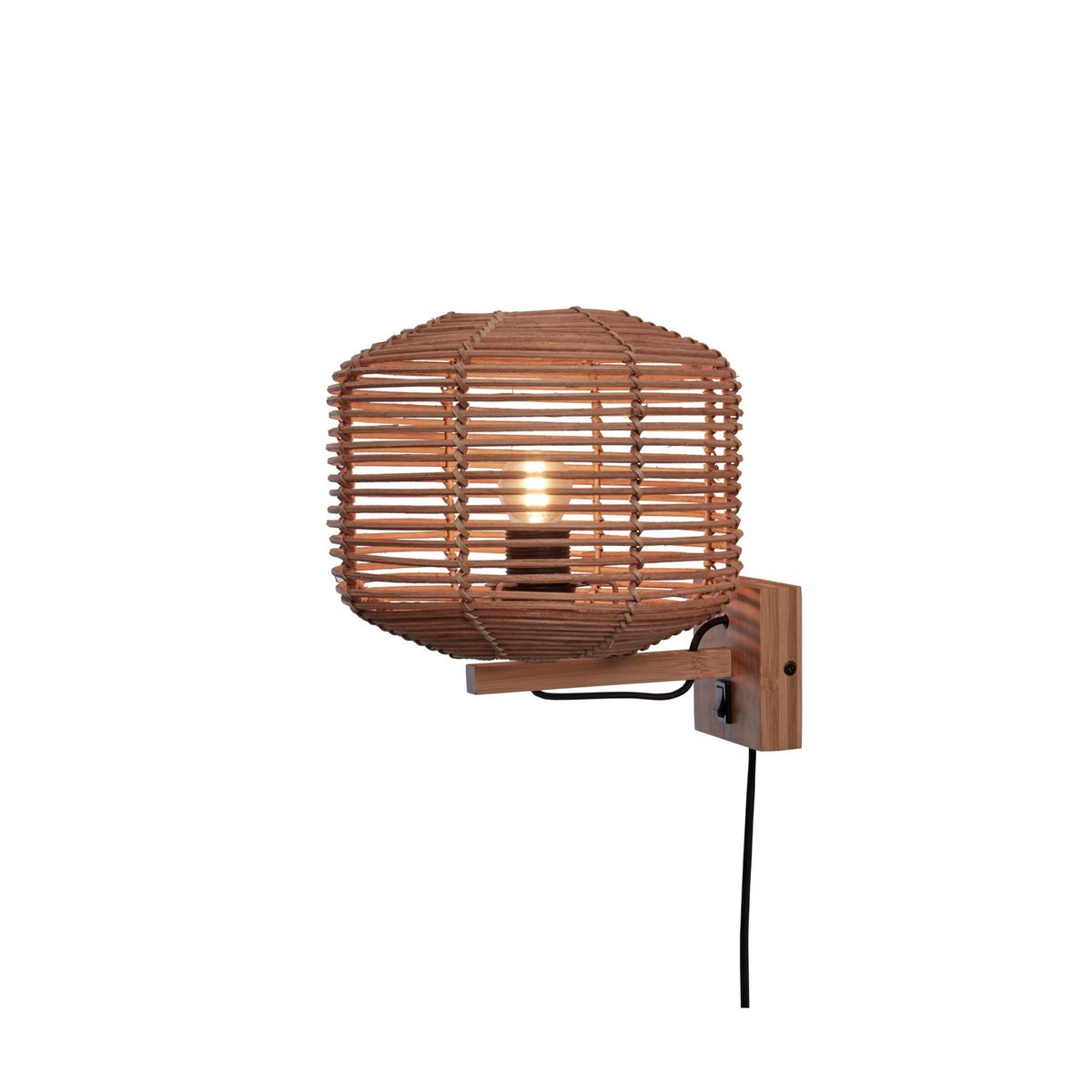Lampe Murale Rotin TANAMI rotin, GOOD & MOJO