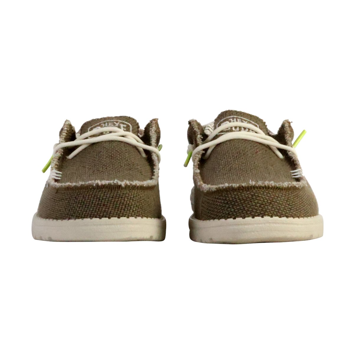 Moccassin à Lacets Wally Braided khaki clair, HEYDUDE
