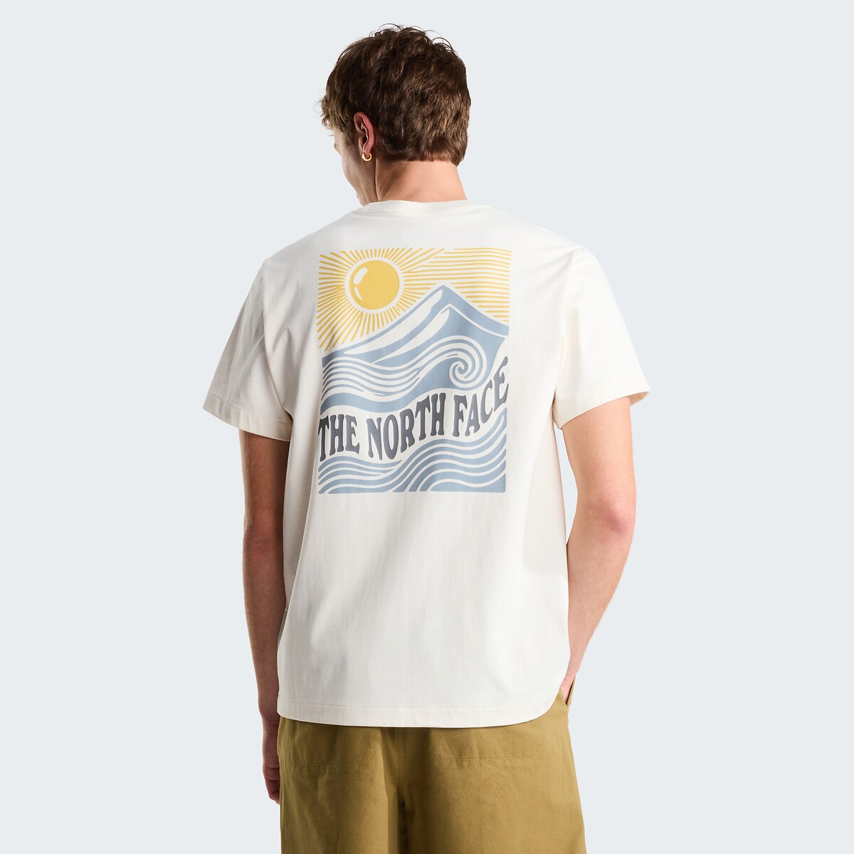 T-shirt maniche corte, Moutain Escape ecru , THE NORTH FACE