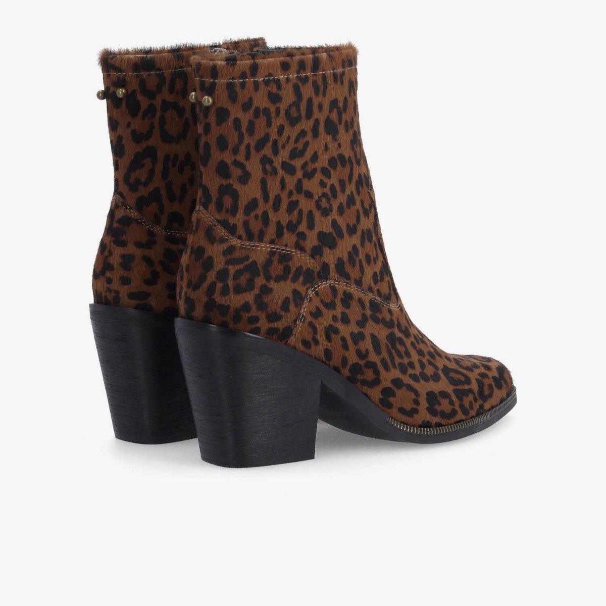 Leonie Zip Boots - Marron marron, SCHMOOVE