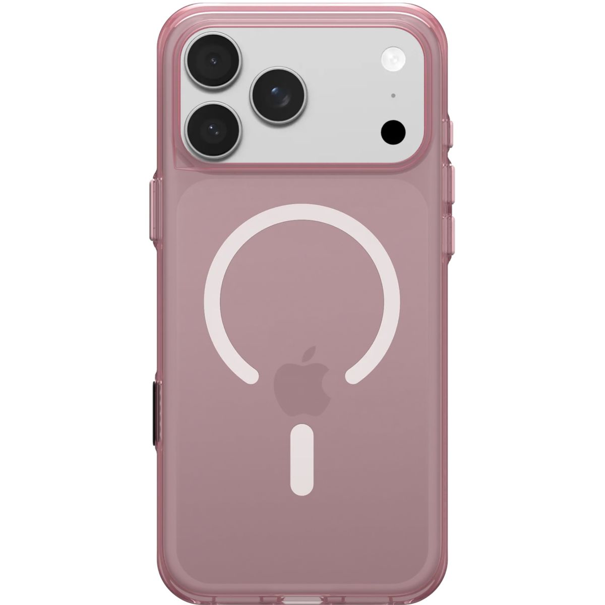 Coque iPhone 17 Pro Max Jelly Tint Rosé MagSaf couleur unique, RHINOSHIELD