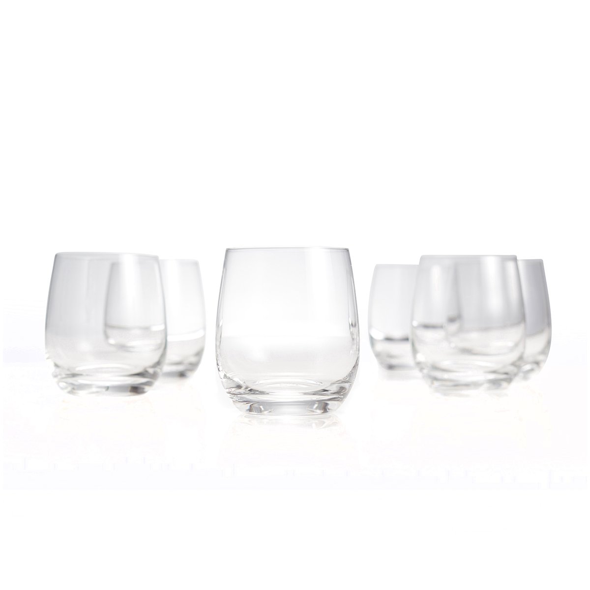 Lot de 6 verres CUVEE transparent, SALT & PEPPER