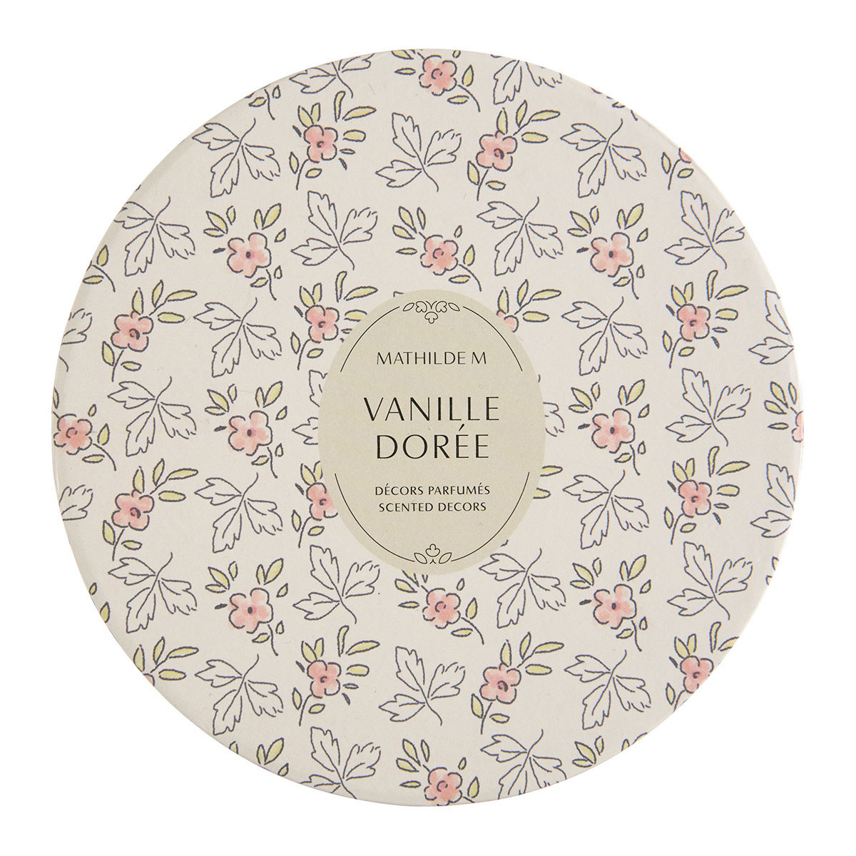 Coffret de 5 décors parfumés - Vanille Dorée blanc, MATHILDE M