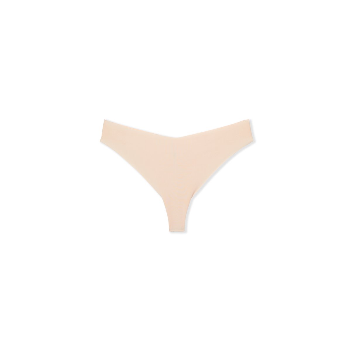 Tanga en microfibre CONFORT rose poudre, ETAM