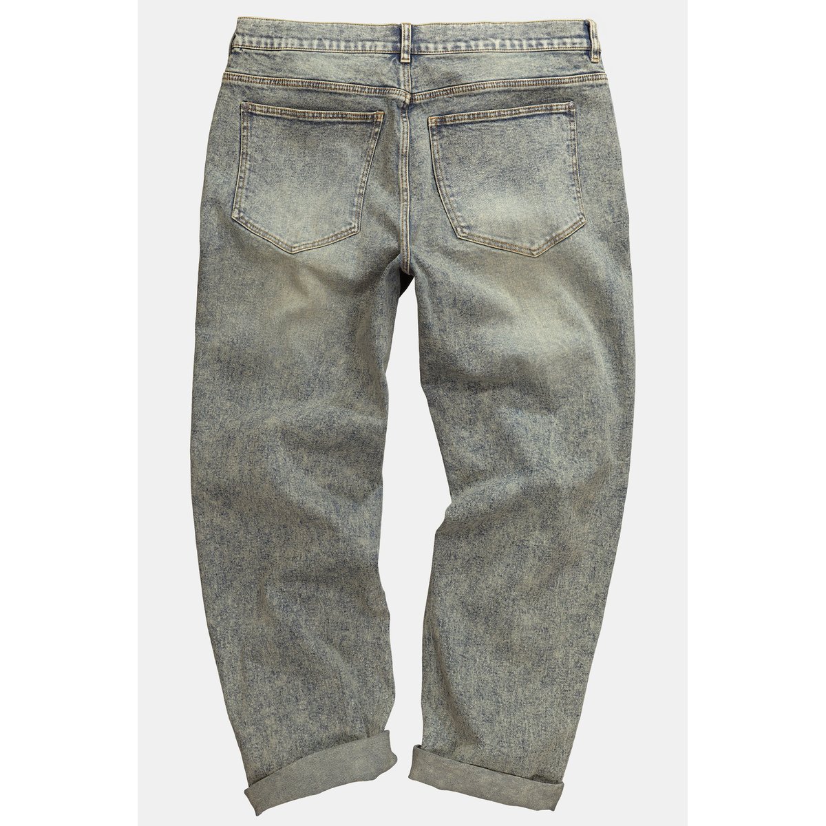 Jean 5 poches, dirty denim bleu jean, STHUGE