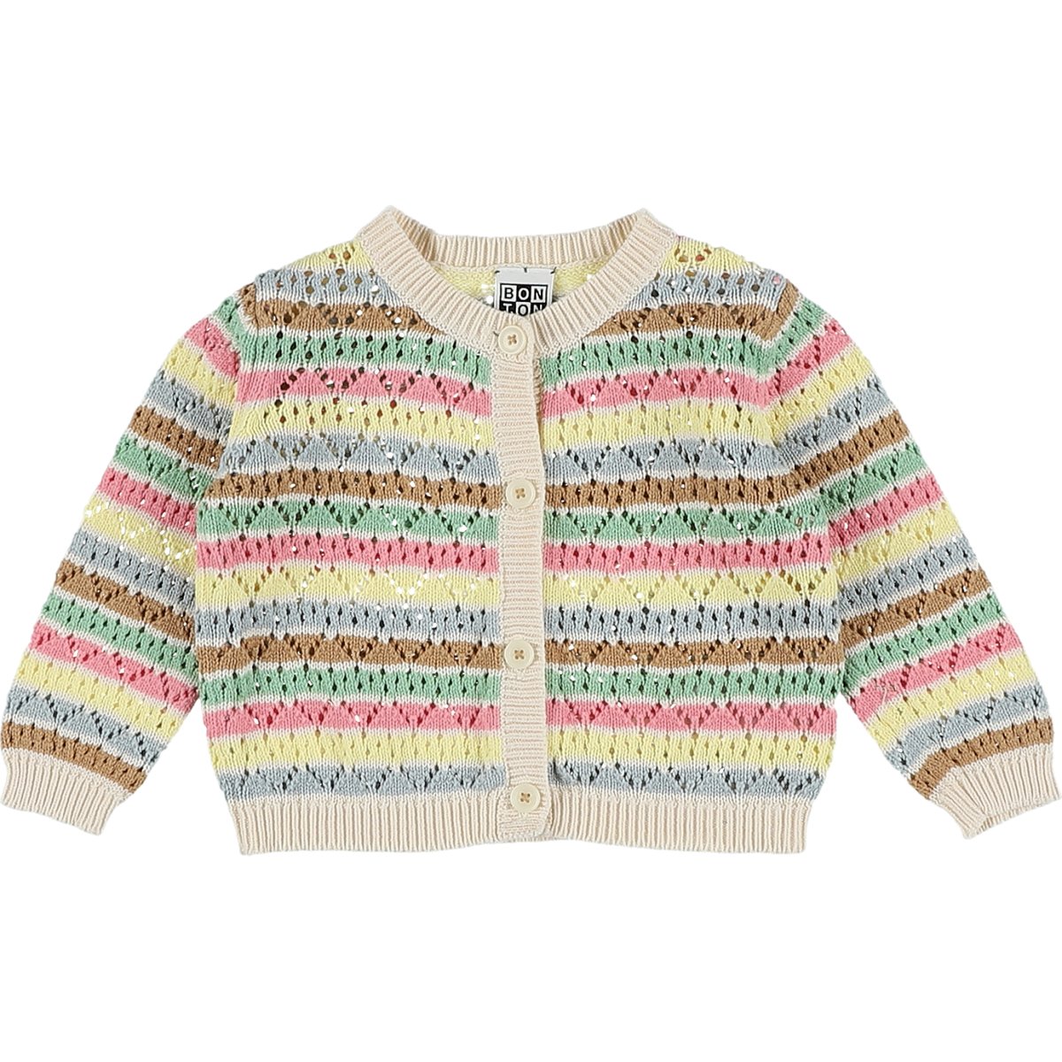 Cardigan - Très bon état multicouleur, BONTON