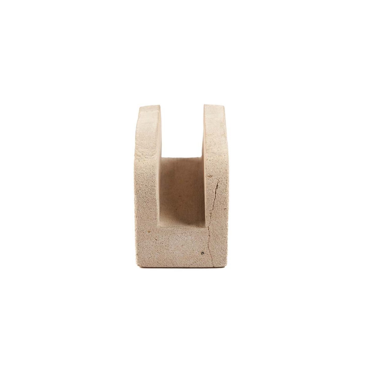 Porte-tissus en grès SUMBA beige, BAZAR BIZAR
