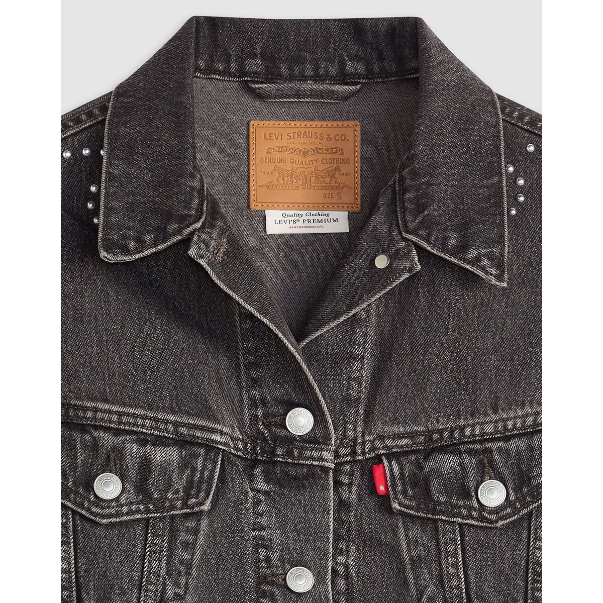 Veste en jean SHRUNKEN 90S bejewled western, LEVI'S