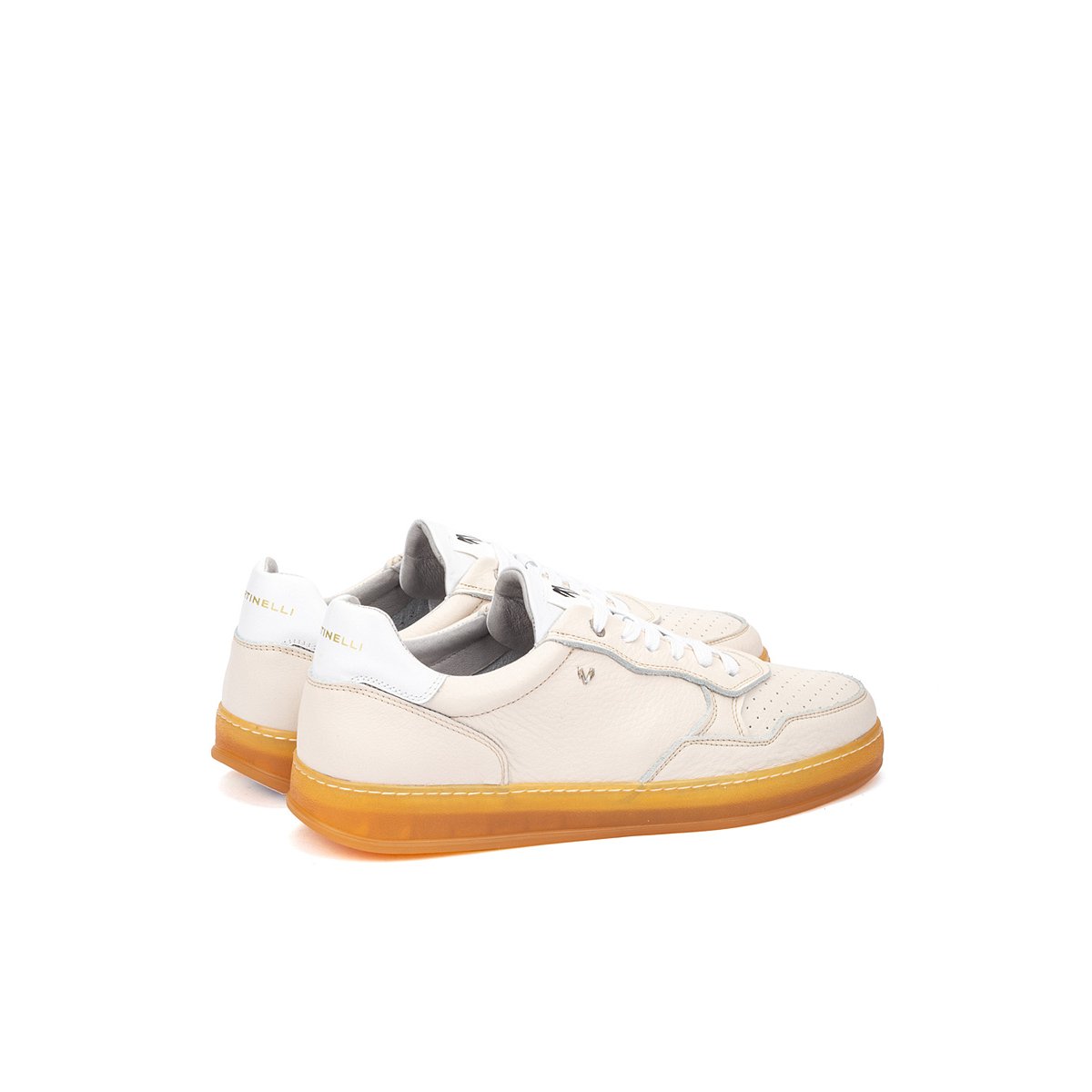 Baskets cuir Seaford off white, MARTINELLI