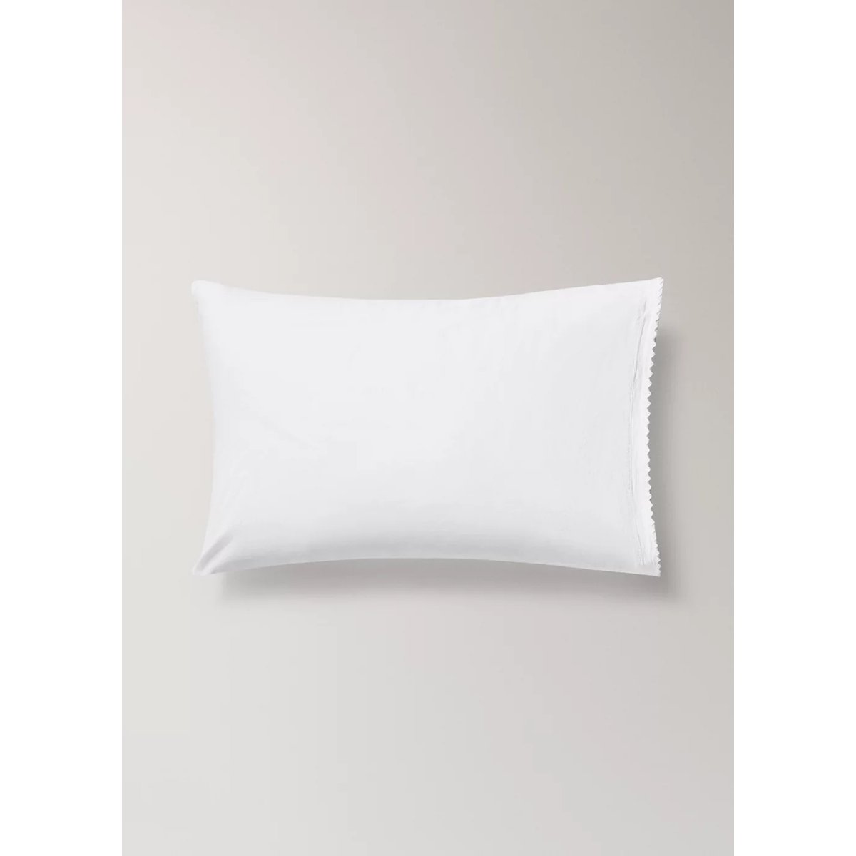 Taie d’oreiller enfant percale garment-washed 50 x 75 cm blanc, MANGO HOME