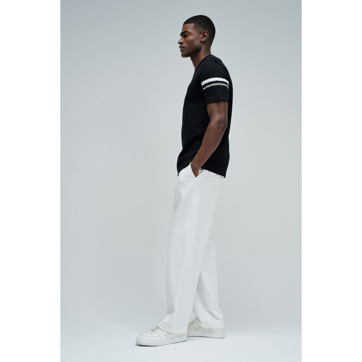 T-SHIRT AVEC RAYAURES noir, SALSA JEANS
