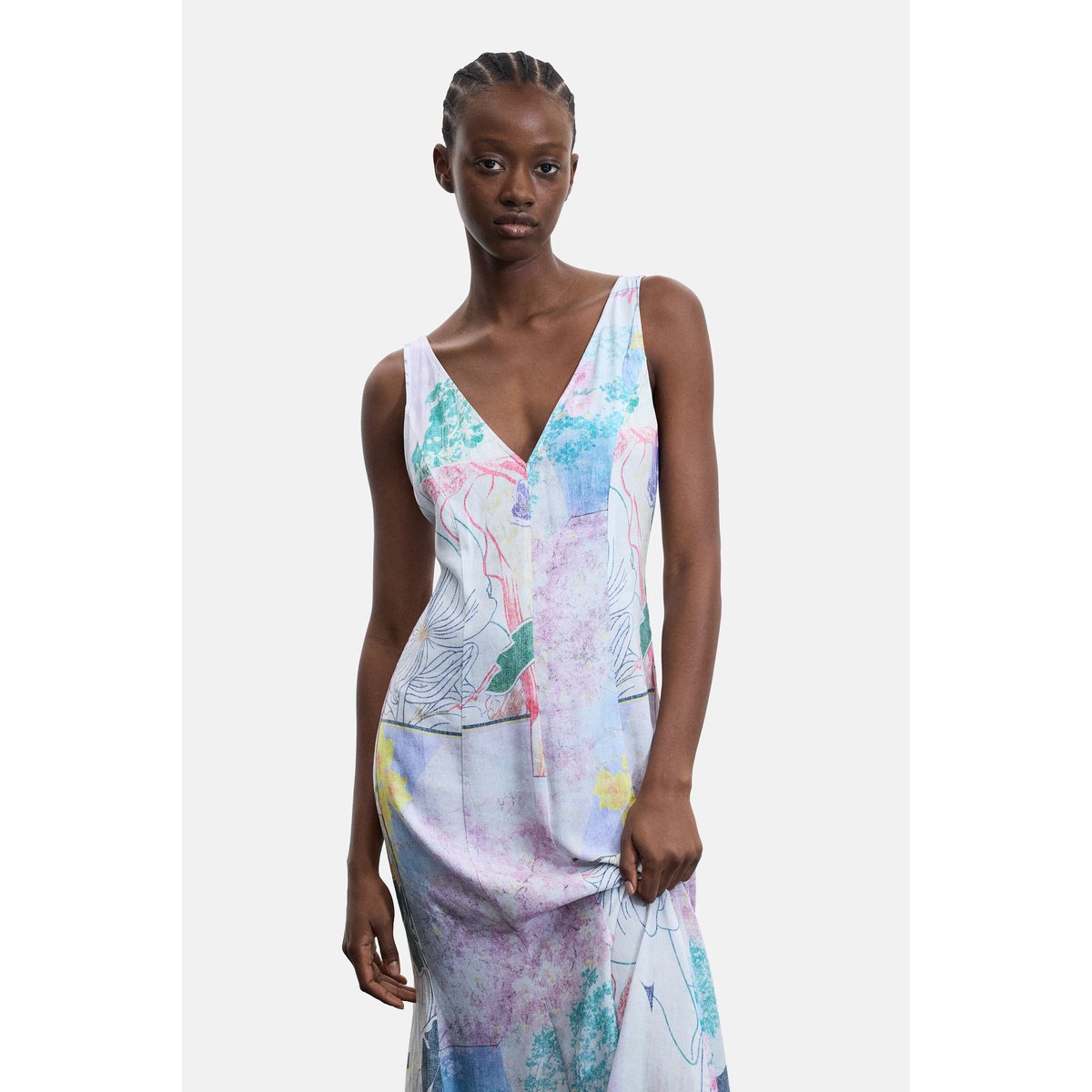 Robe Imprimée 2 en 1 multicolore, DESIGUAL