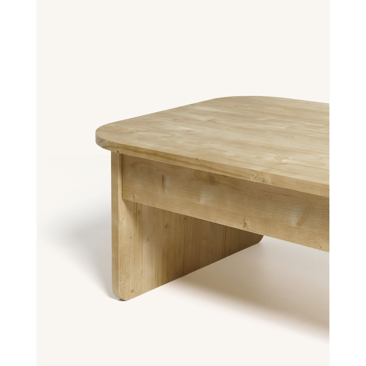 Table basse relevable en sapin beige - PALMIRA olivier, HANNUN