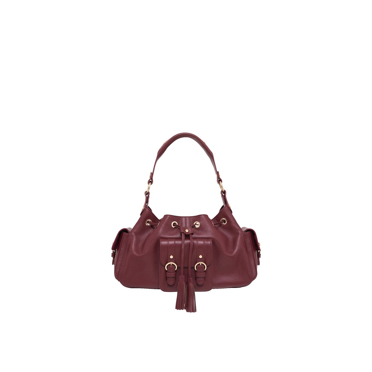 Sac porté épaule VICTORIA bordeaux, CAROLL