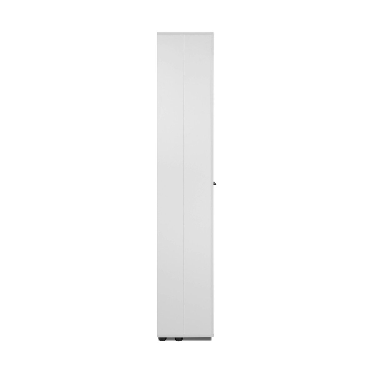 Meuble à chaussures 5 niveaux, 2 portes ALVA blanc, PIER IMPORT