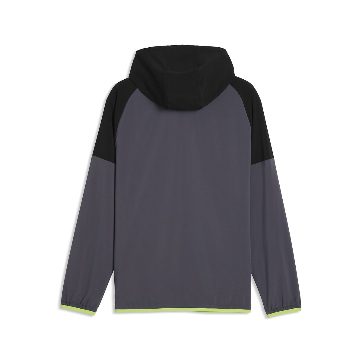 Sweat zippé à capuche col rond gris anthracite, PUMA