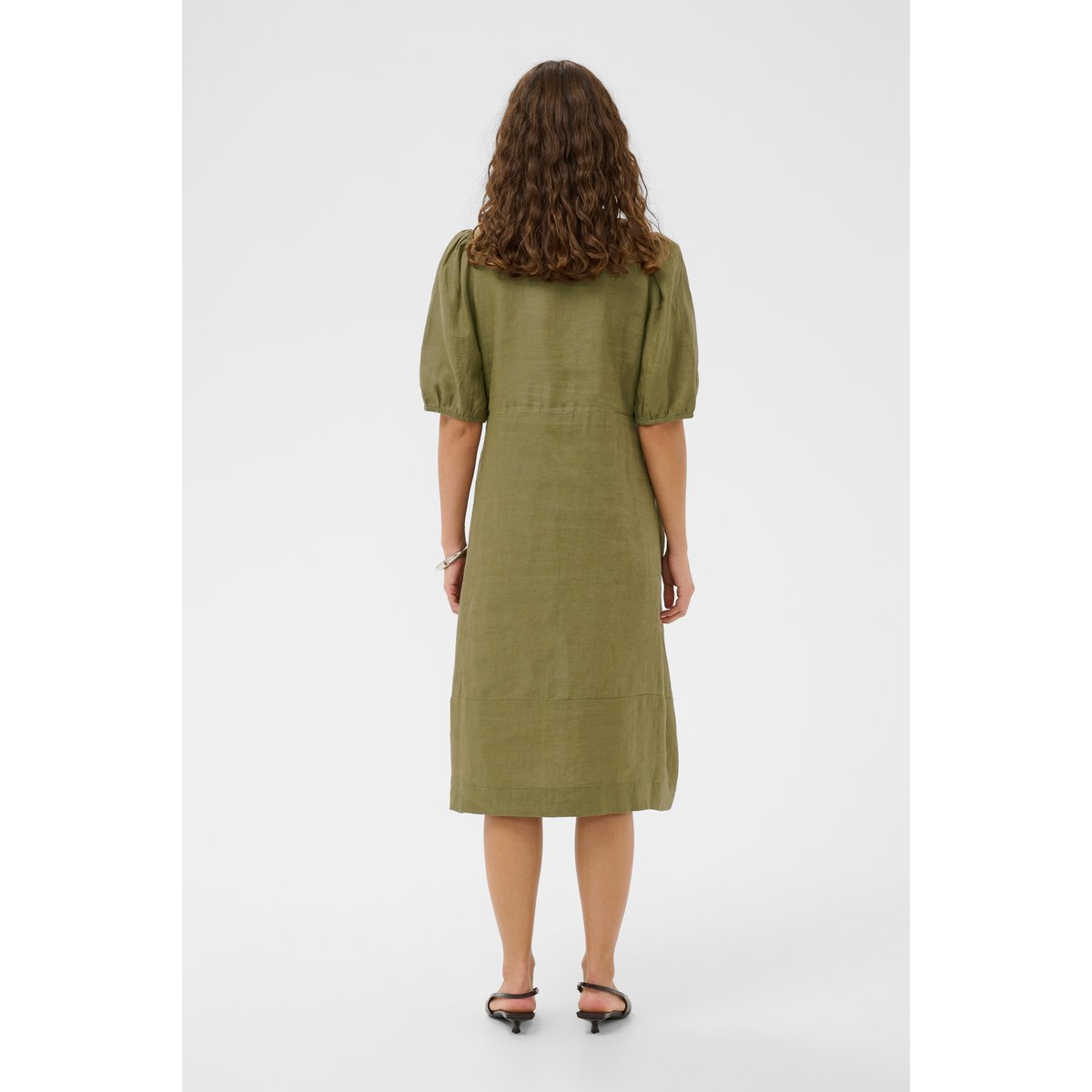 Robe vert dusky green, CULTURE