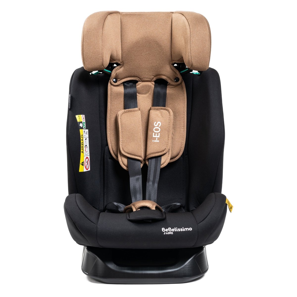 Siège auto I-size - groupe 0+/1/2/3 - (0-36kg) - Inclinable - 40 -150cm - i-EOS - beige beige, BEBELISSIMO J'AIME