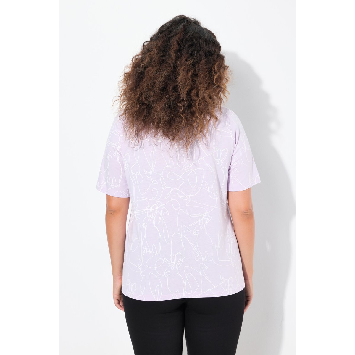 T-shirt lavande, ULLA POPKEN