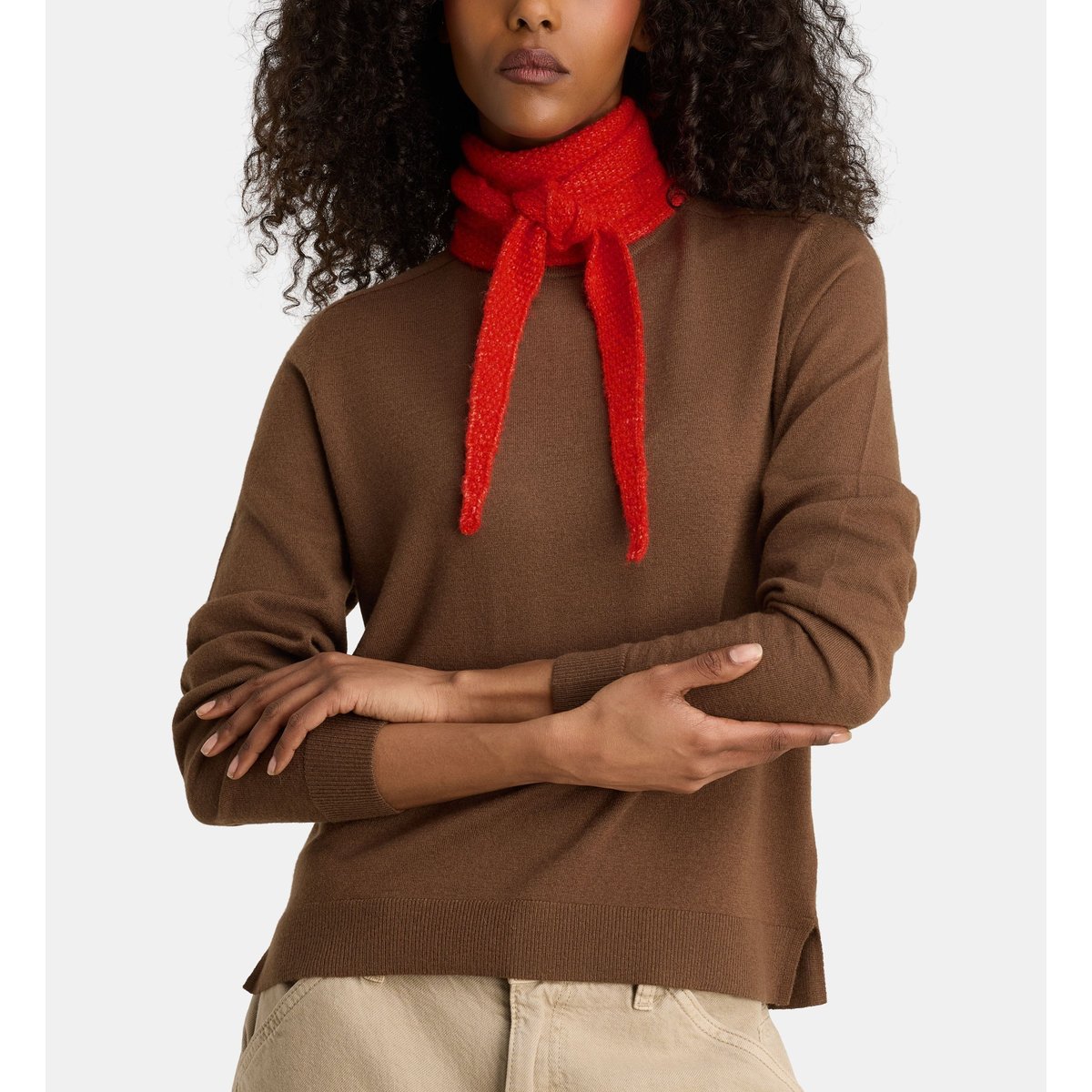 Echarpe fine sorella s rouge, GALERIES LAFAYETTE