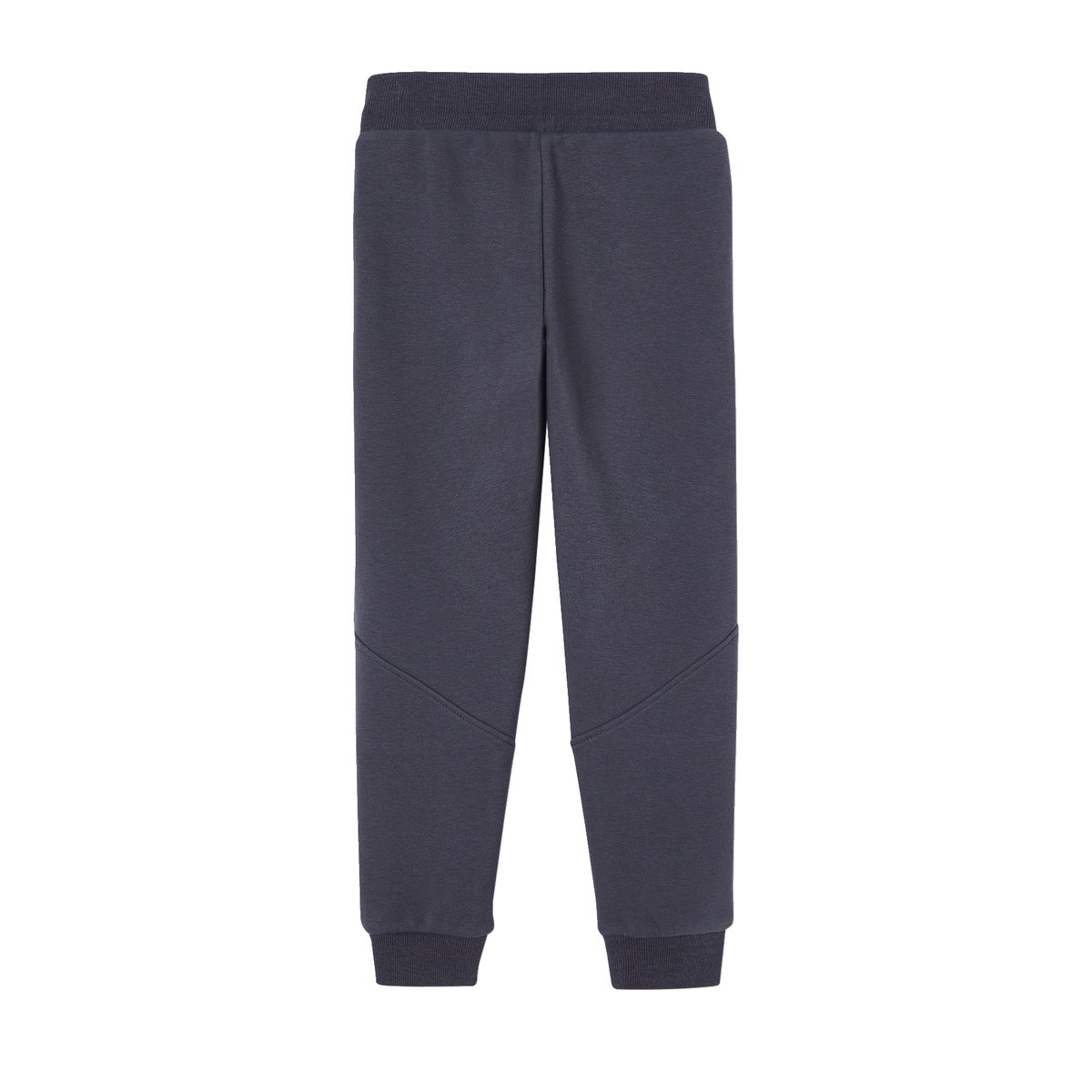 Pantalon jogging "Athletic" en molleton anthracite, VERTBAUDET