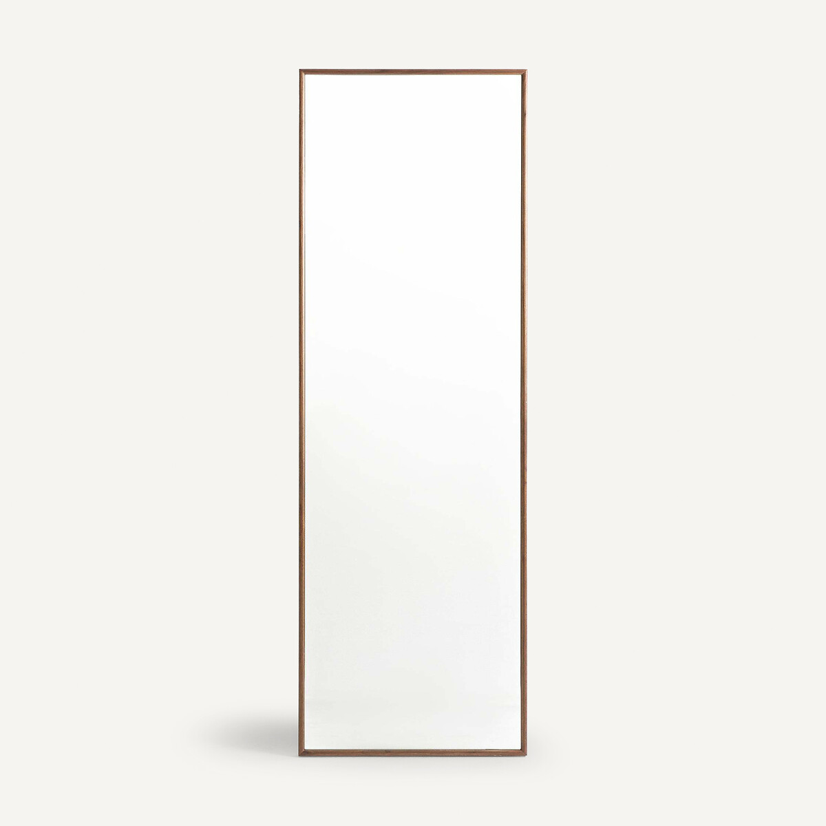 Miroir sur pied portant noyer massif H178, Zindlo noyer, AM.PM