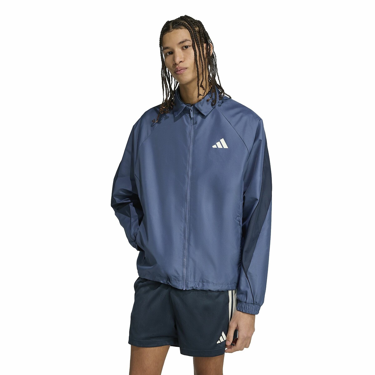 Chaqueta de chándal de corte amplio Stadium azul , ADIDAS SPORTSWEAR