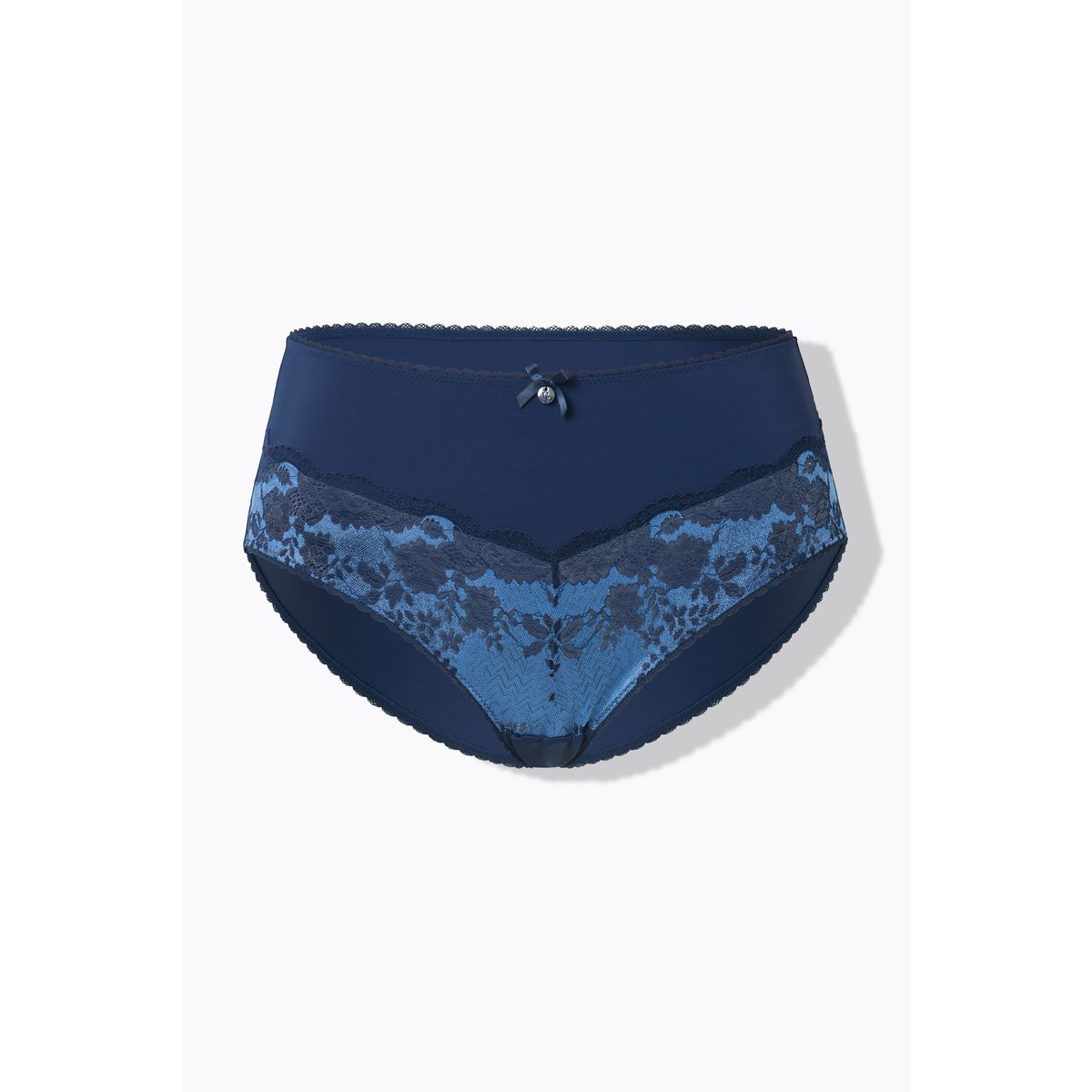 Culotte midi en microfibres bleu eau, ULLA POPKEN