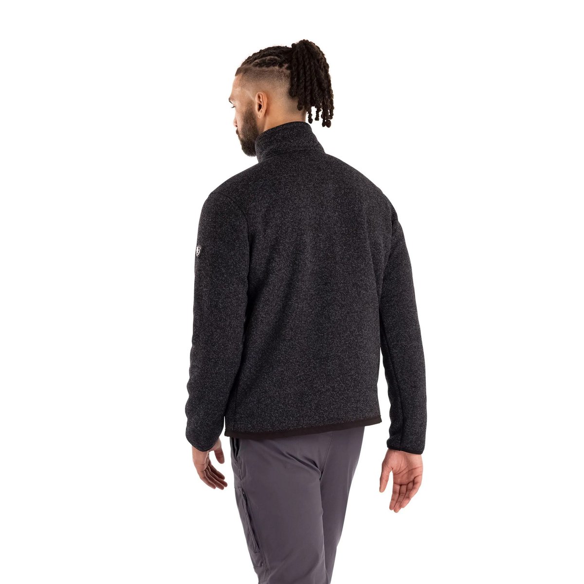 Veste polaire BRAMALL gris chiné, TRESPASS
