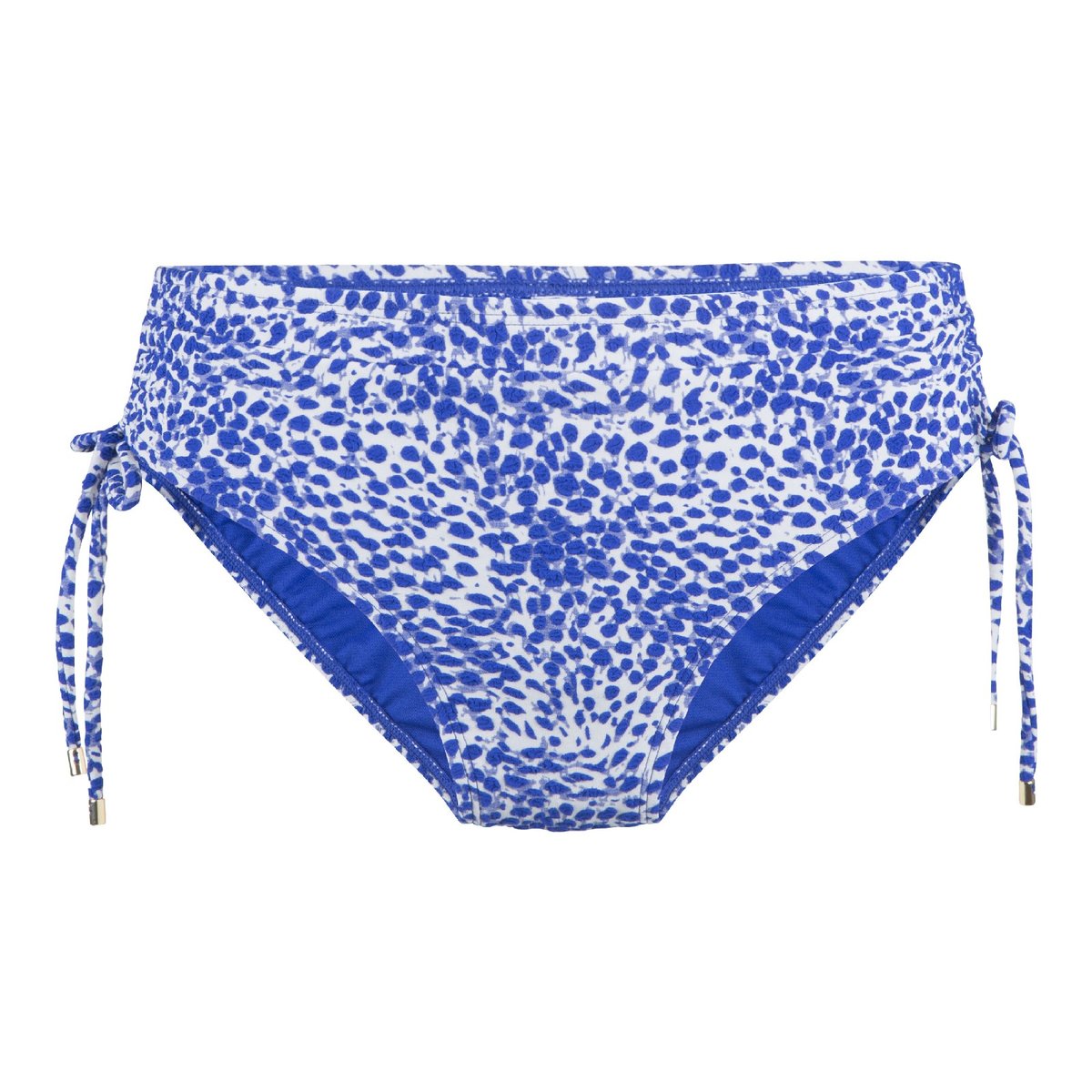 Bas de maillot de bain shorty imprimé bleu blanc, LINGADORE