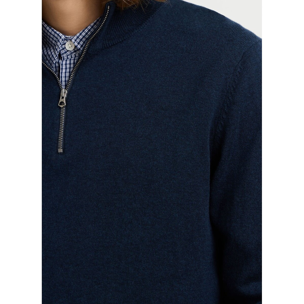 Sweat zippé col montant bleu marine, PEPE JEANS