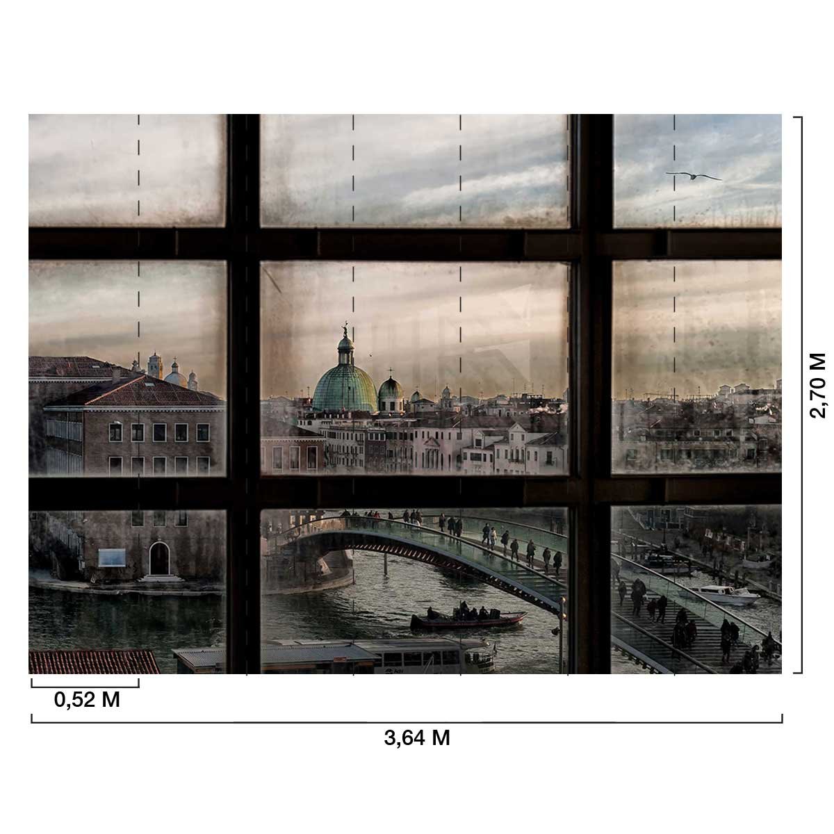 Papier peint venise intissé, HEXOA